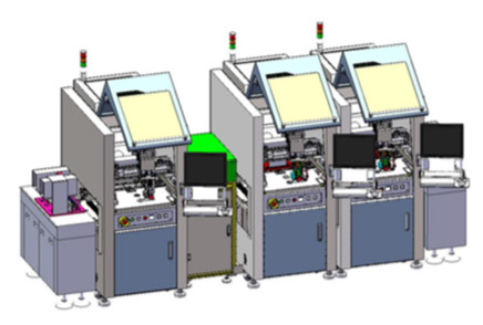 點(diǎn)膠固化AOI生產(chǎn)線